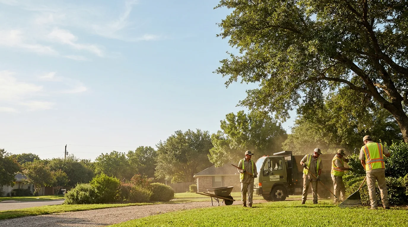 Landscaping in Sidney, TX near me